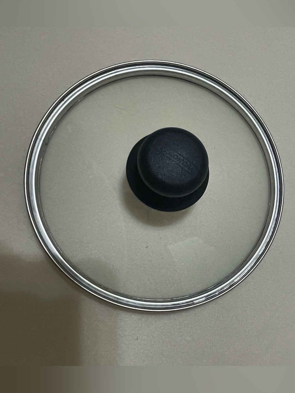 Tramontina Replacement Glass Cookware Lid with Black Knob
